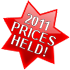 2011 Prices Held