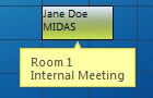 Booking Block details in MIDAS v4.03