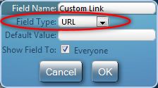 New Custom URL Booking Field