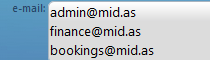 Multiple Client Email Addresses
