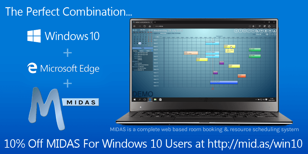 Windows 10 with Microsoft Edge