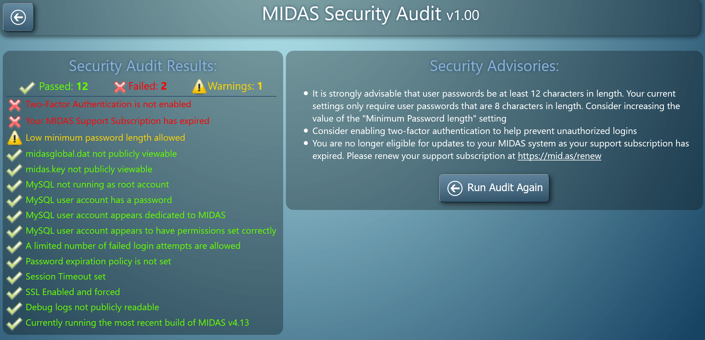 15-Point Security Audit