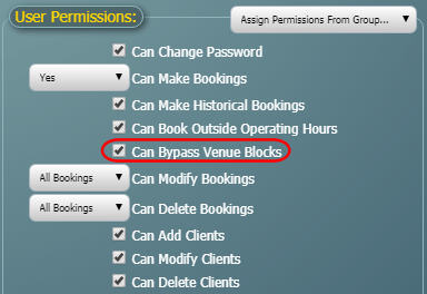 Bypass MIDAS Venue Blocking Rules