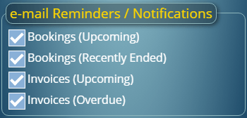 Improved Client Email Reminder/Notification Options in v4.25