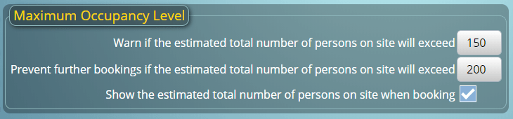 Keep track of the total number of people on your premises at any given time