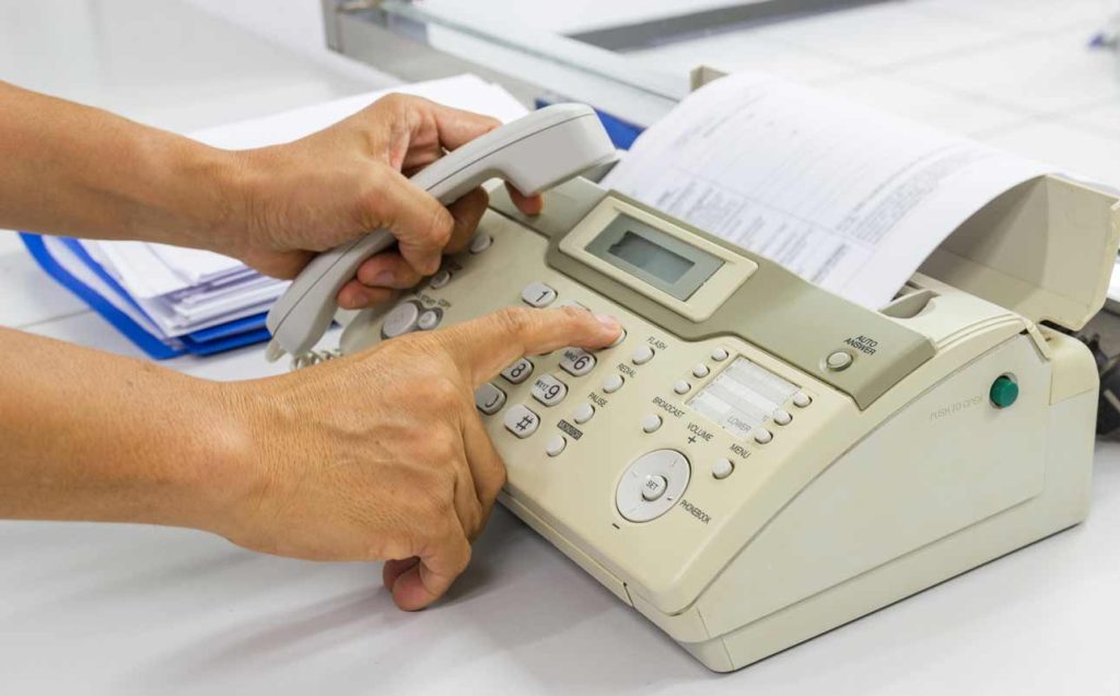 A Fax Machine